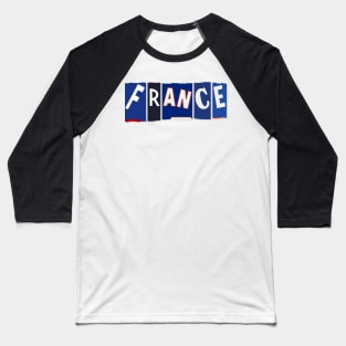 Allez Les Bleus Baseball T-Shirt